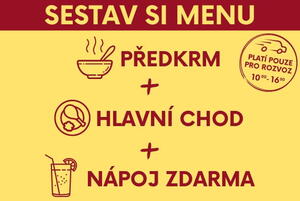 SESTAVENÉ MENU - Kuřecí Kung-Pao