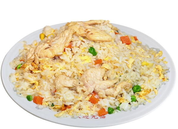 V95. Restovaná rýže s kuřecím masem